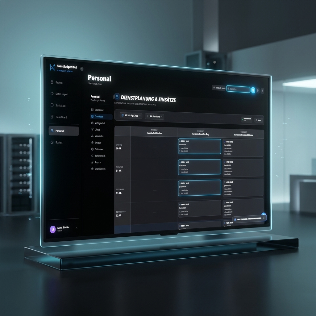 Pilotra Personalplanung Admin Dashboard